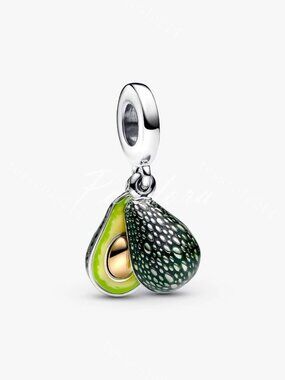Pandora Avocado Double Dangle Charm